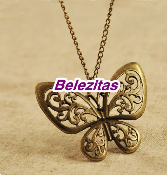 Colar Butterfly Vintage
